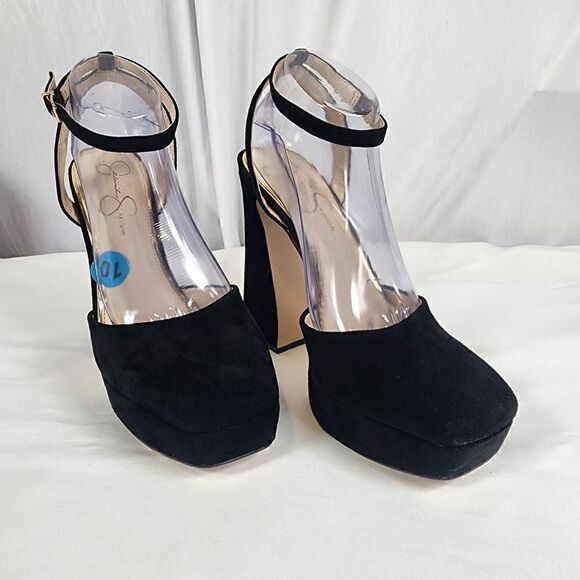 Jessica Simpson Women's Deirae Platform Ankle Strap Pump Size 10 NWOT - Picture 3 of 10